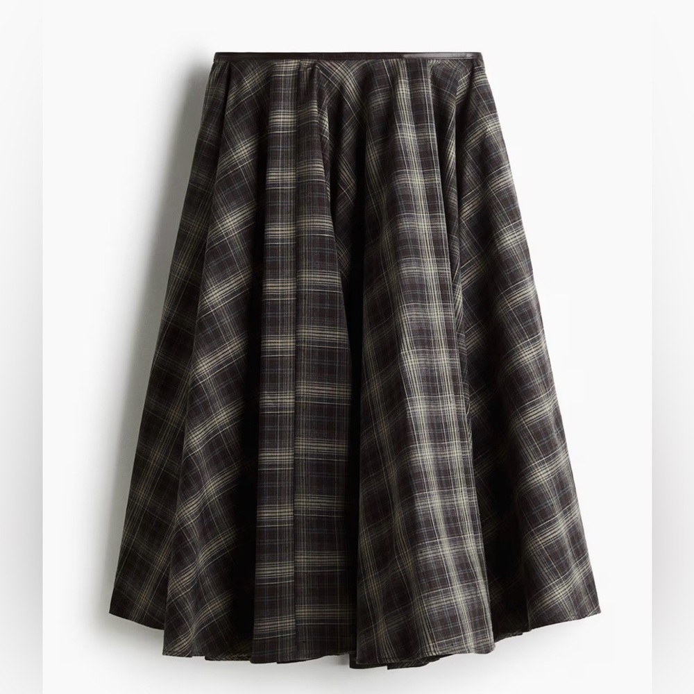H&M COTTON CIRCLE SKIRT A/W 25 SIZE 2